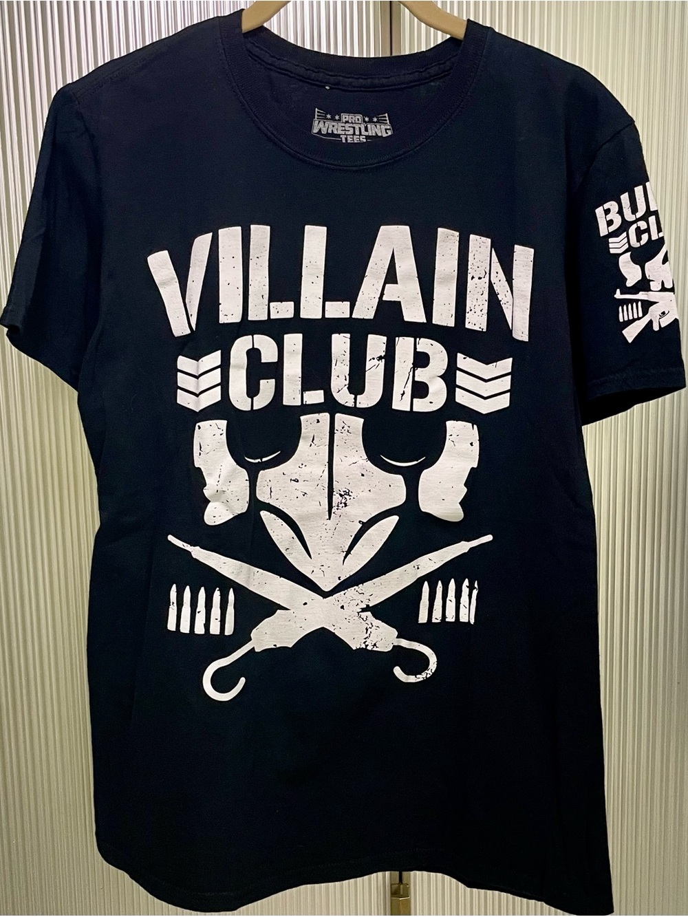 Pro Wrestling Tees Bullet Club Black Tshirt Size M